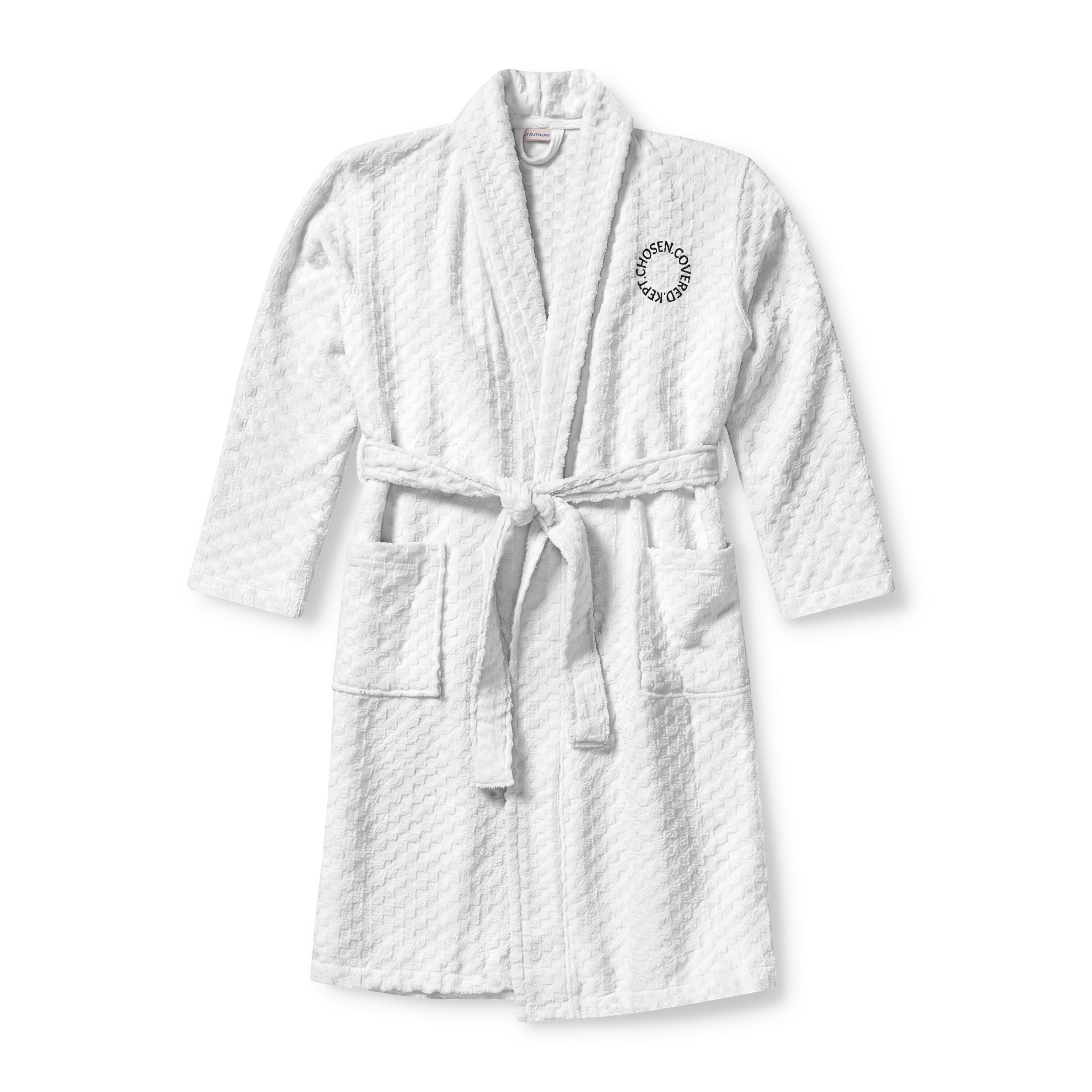Chosen. Covered. Kept. Cotton Bathrobe.