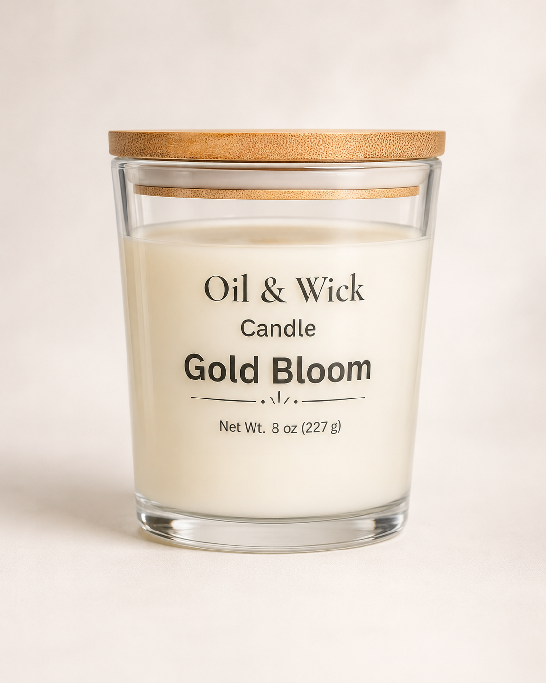 Oil & Wick Candle 8 oz (Preorder)