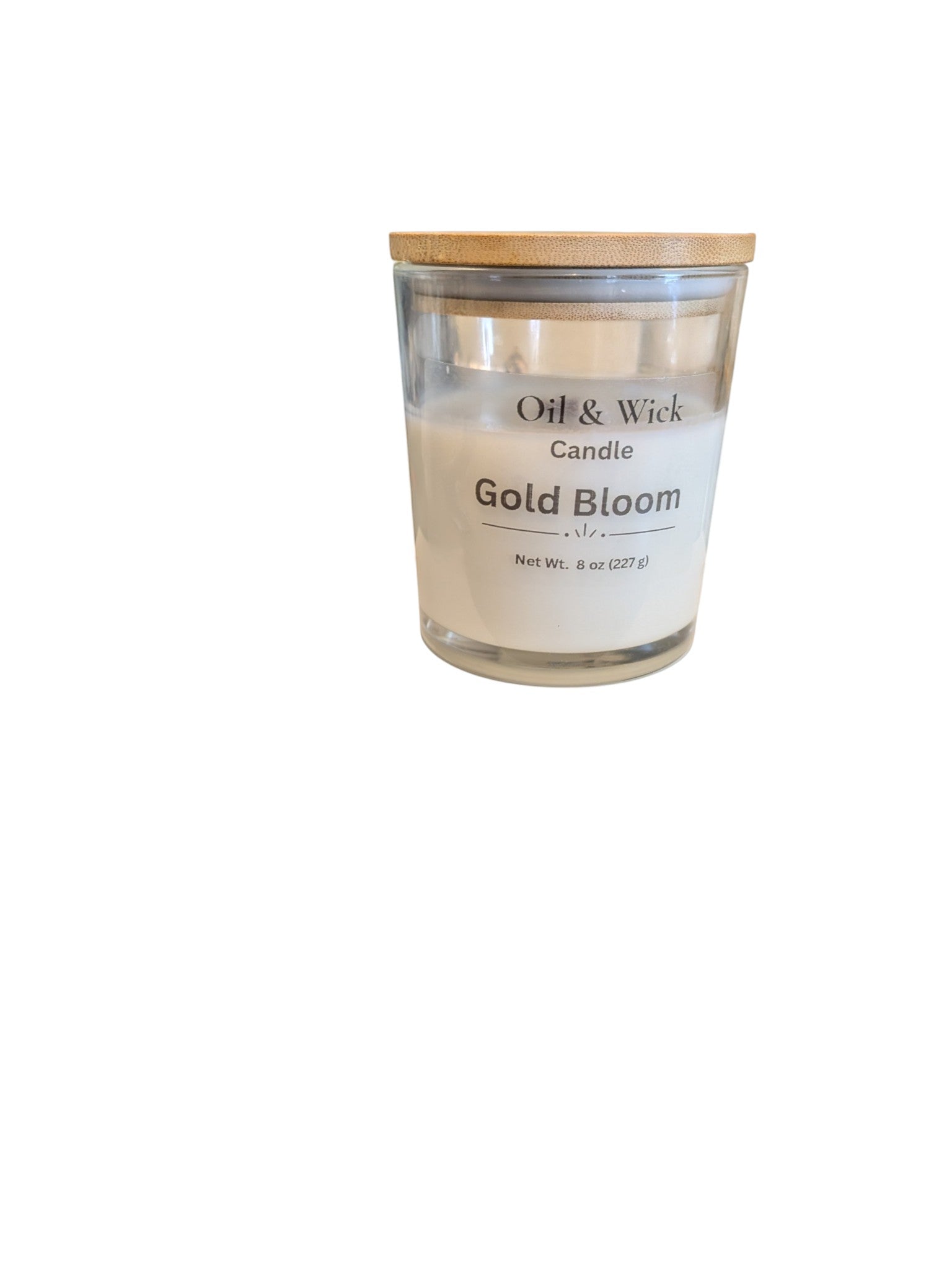 Oil & Wick Candle 8 oz (Preorder)