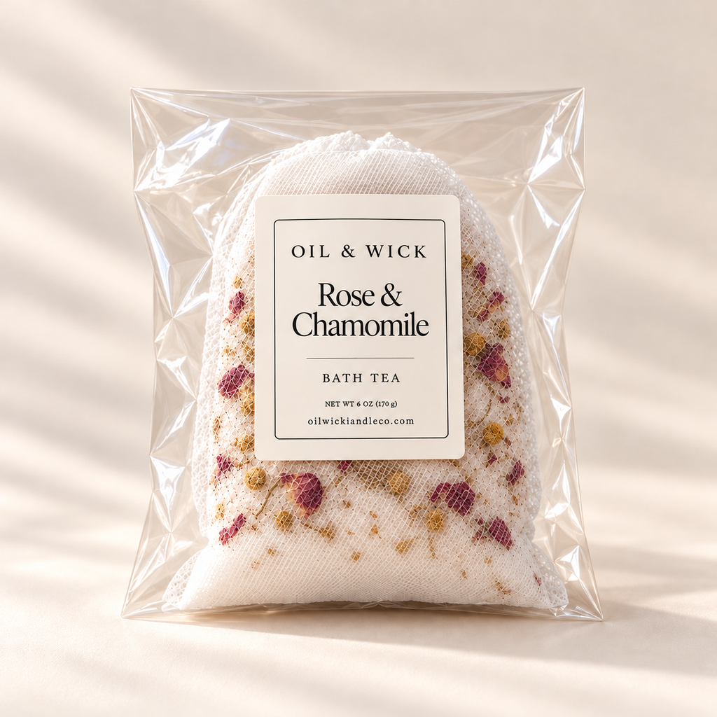Rose & Chamomile Bath Tea – 6 oz
