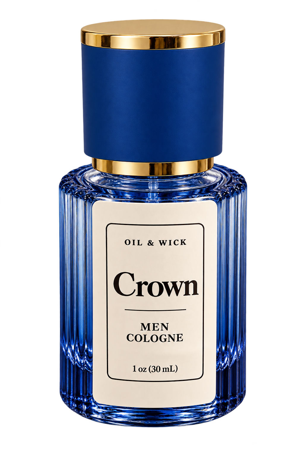 Oil & Wick Crown Noble men's cologne, 1 oz (30 mL)
