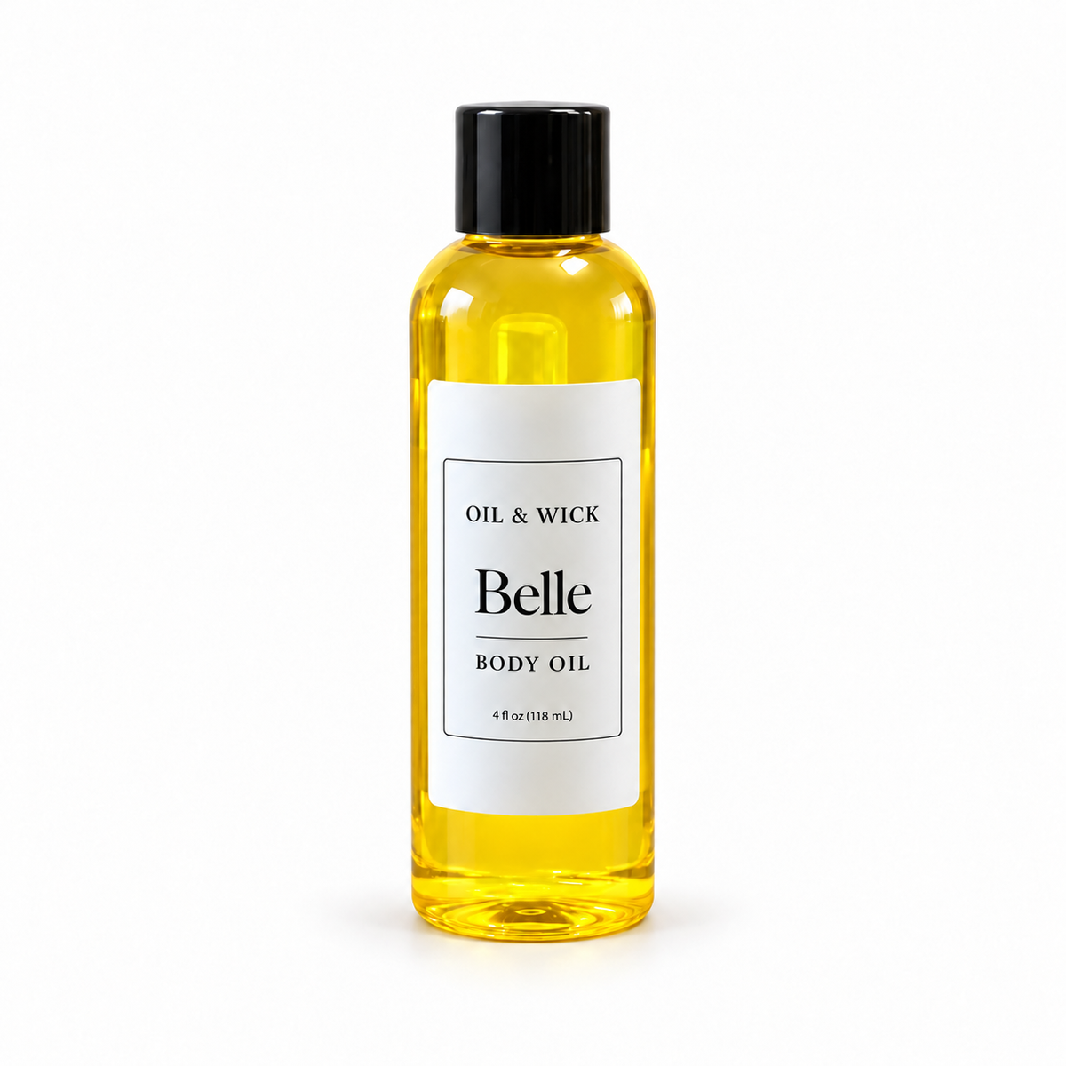 Belle body oil — product photo