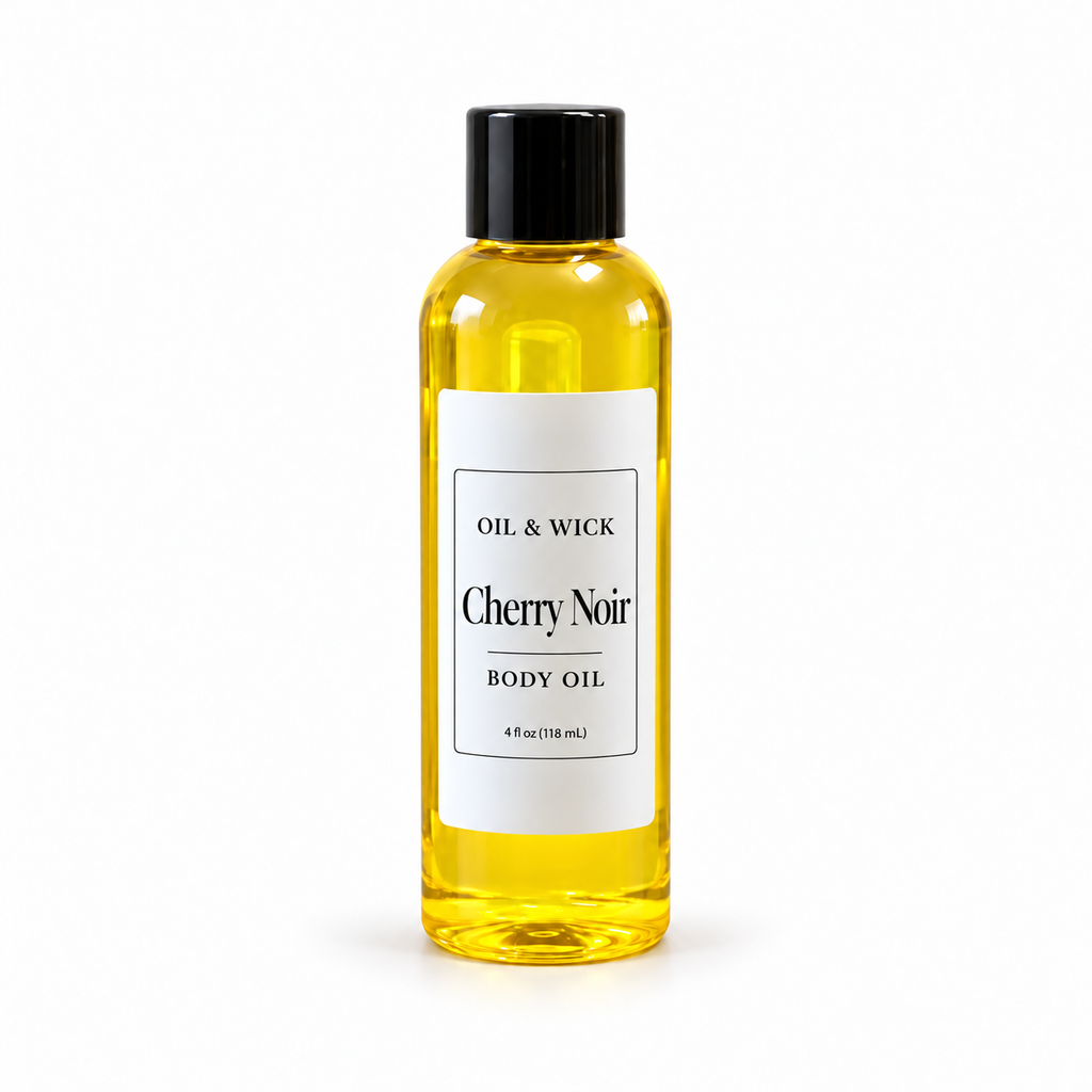 Cherry Noir body oil — product photo