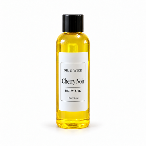 Cherry Noir body oil — product photo