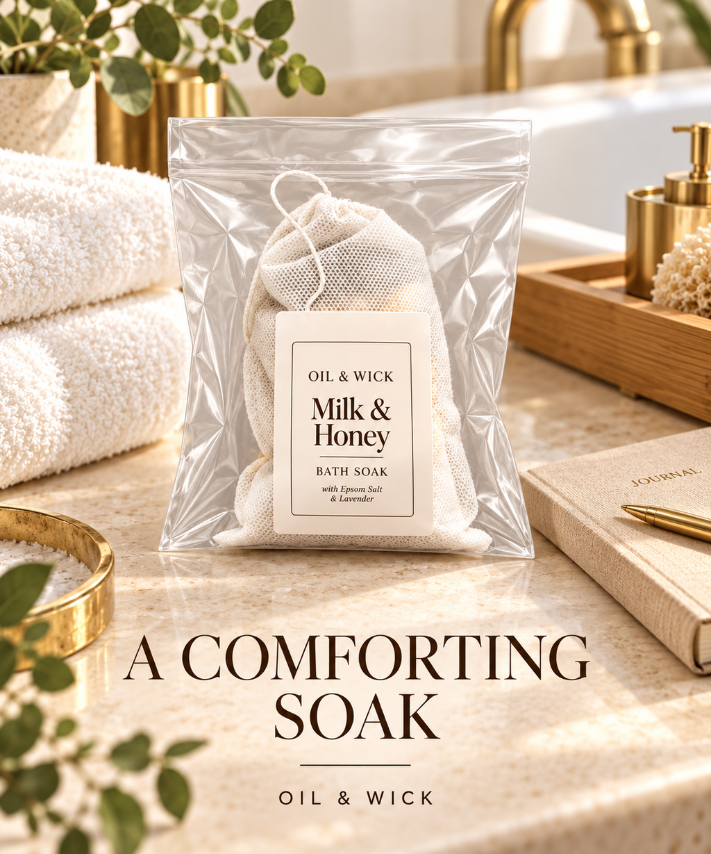 Milk & Honey Bath Soak — self-care inspiration
