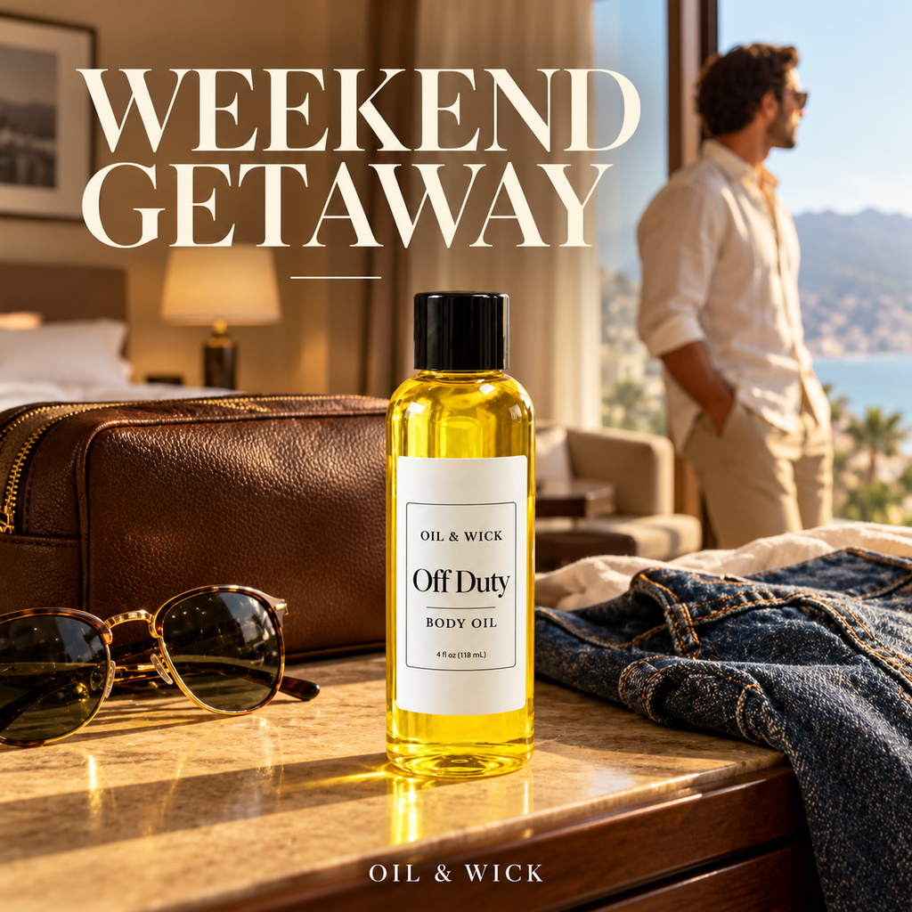 Off Duty body oil — occasion inspiration