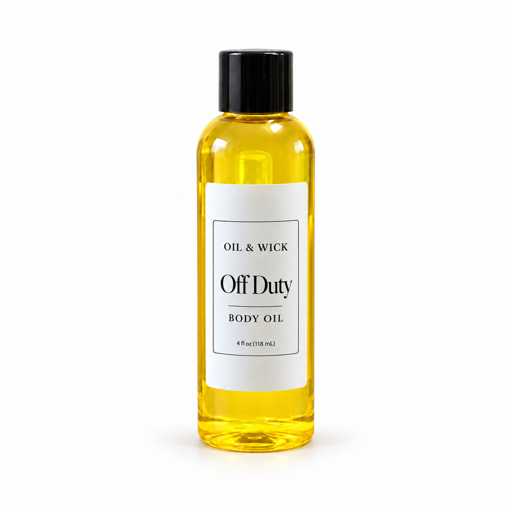 Off Duty body oil — product photo