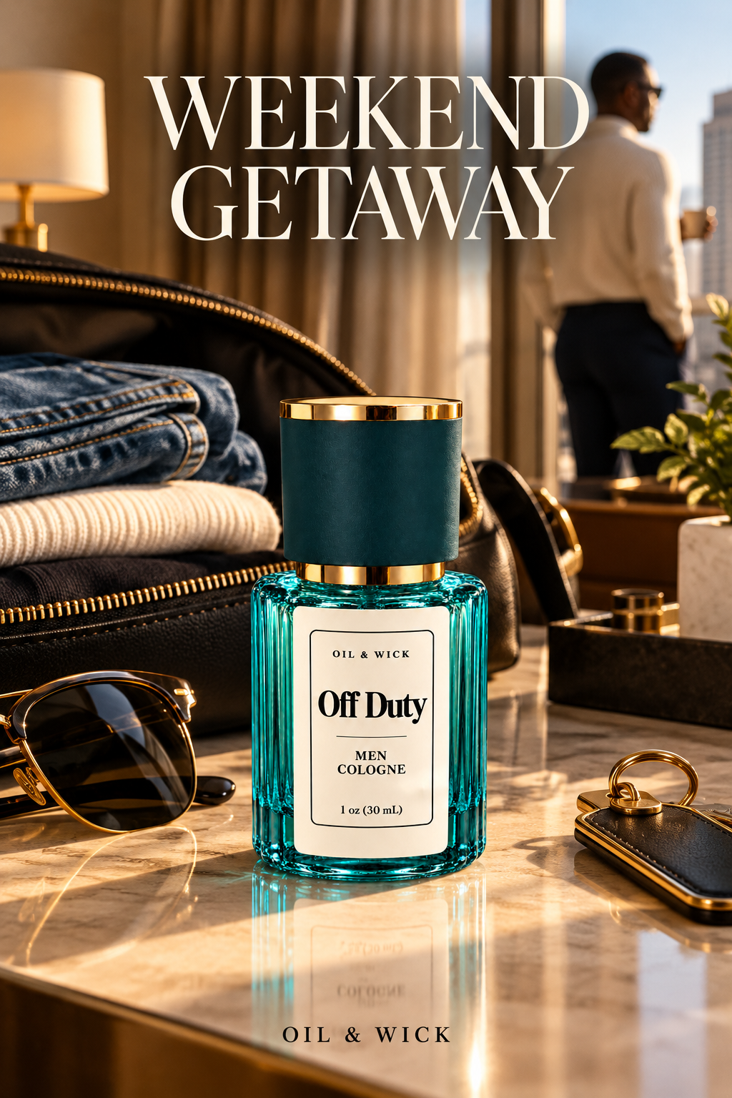 Oil & Wick Off Duty fragrance occasion inspiration