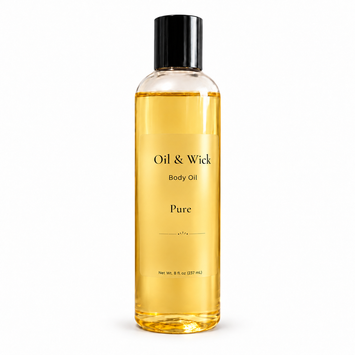Pure Soft Glow Body Oil on white background