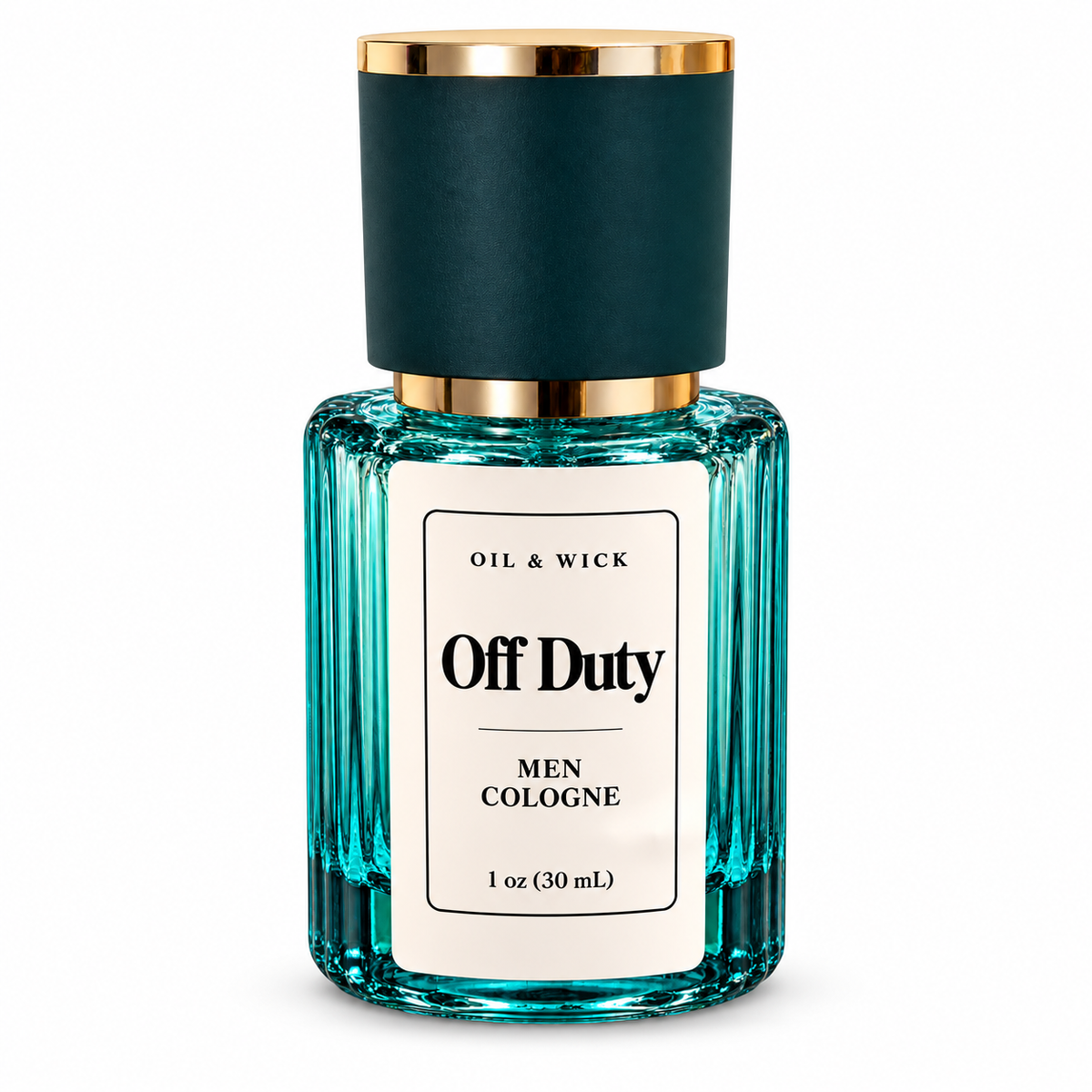 Off Duty Men's Cologne on white background