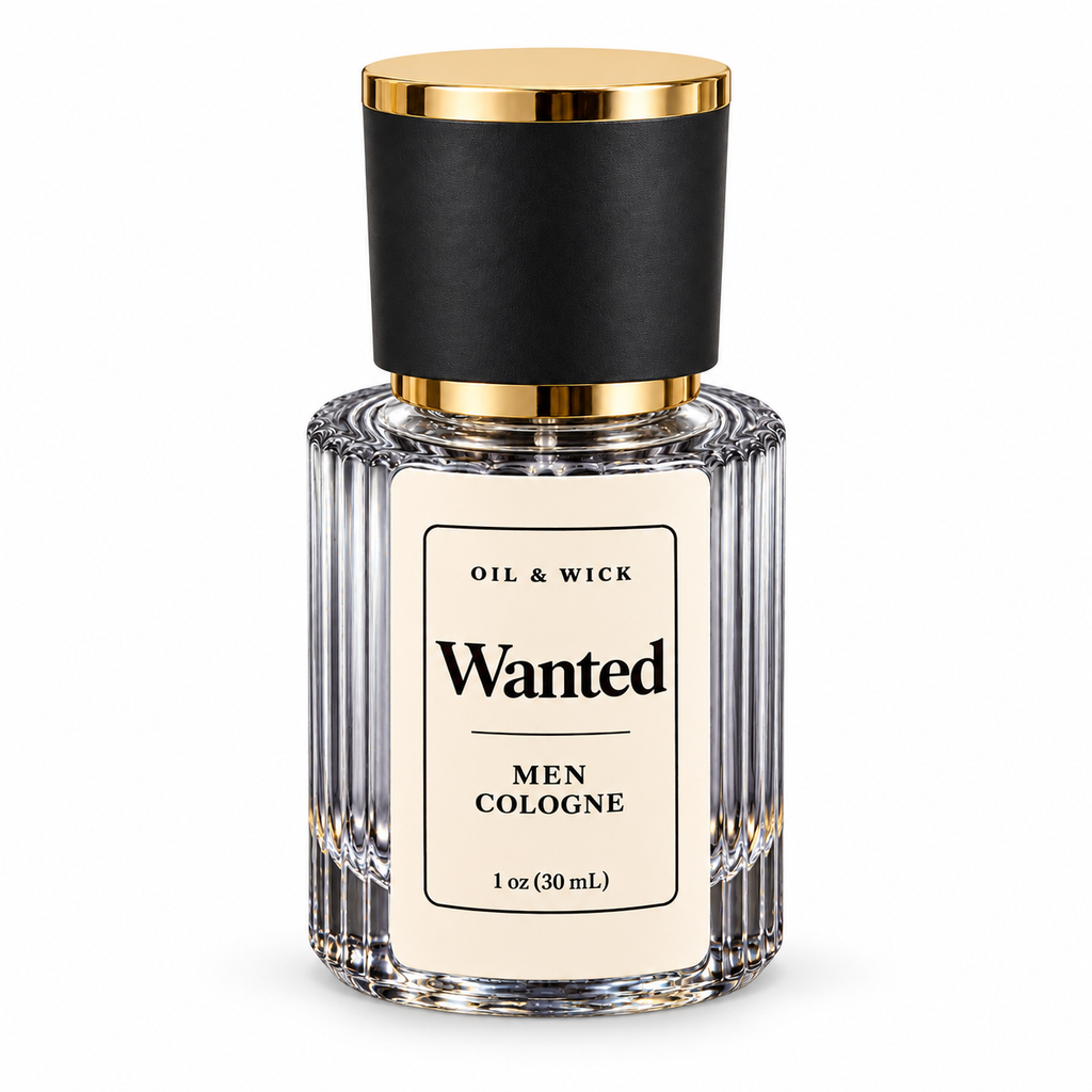 Wanted Men's Cologne – 1 oz on white background