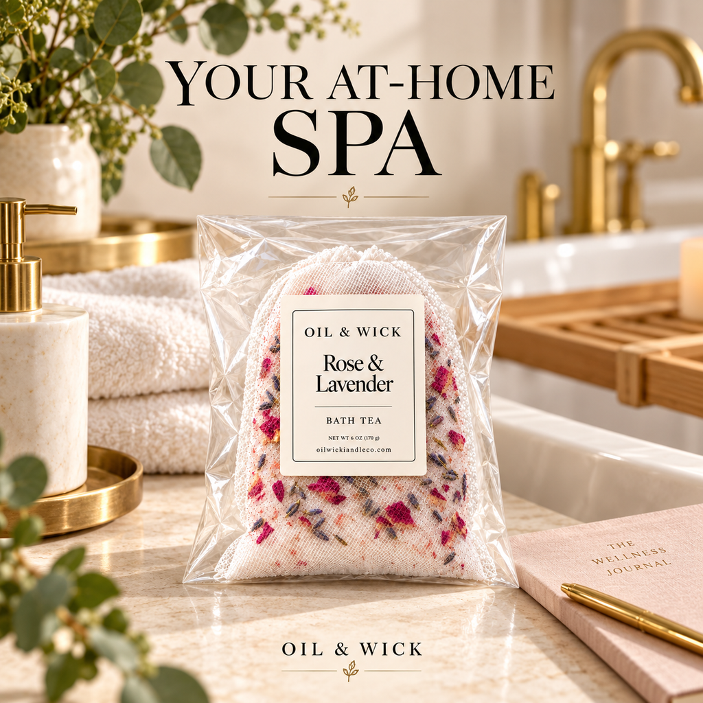 Rose & Lavender Bath Tea – 6 oz — self-care inspiration