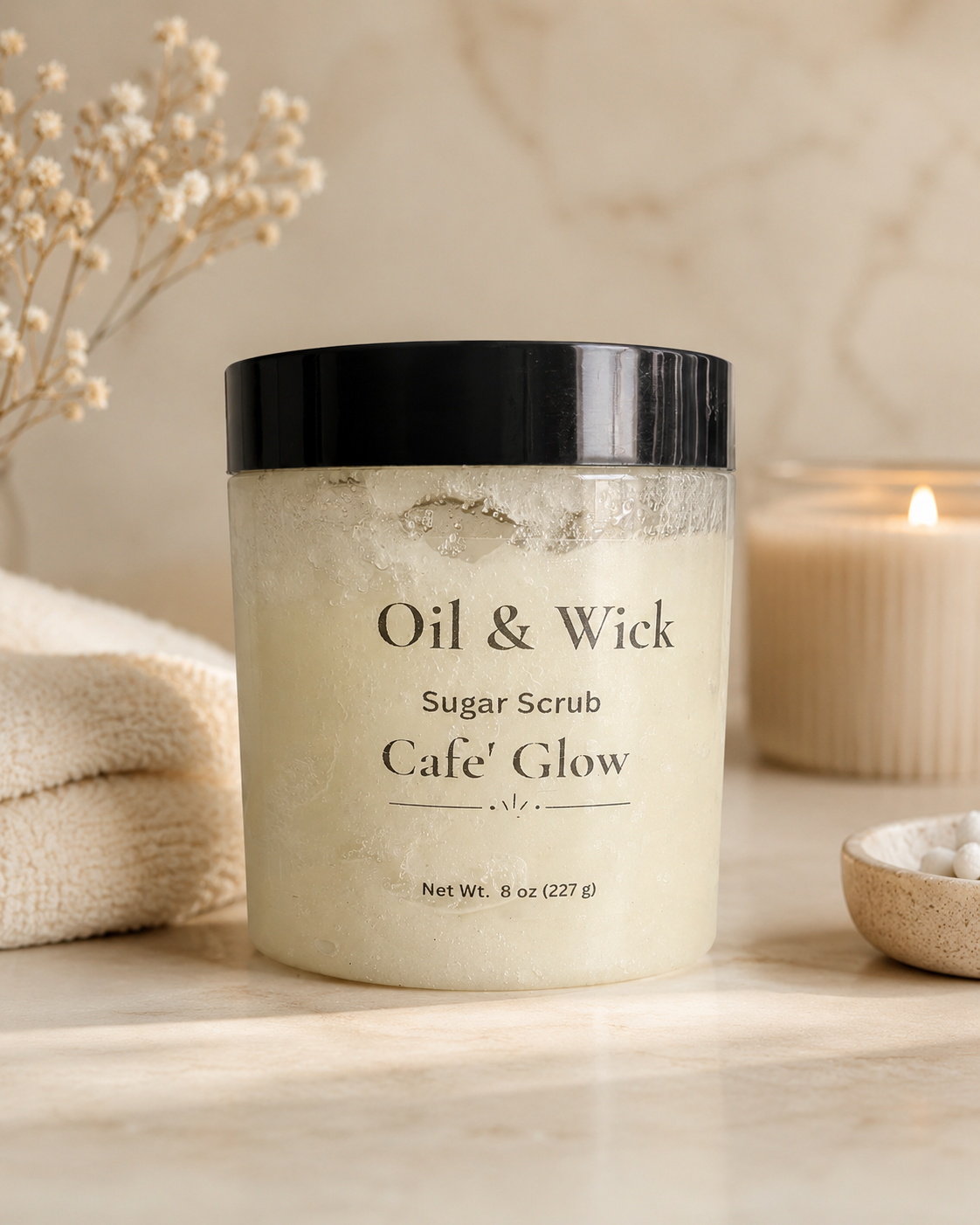Body lotion + body mist + sugar scrub