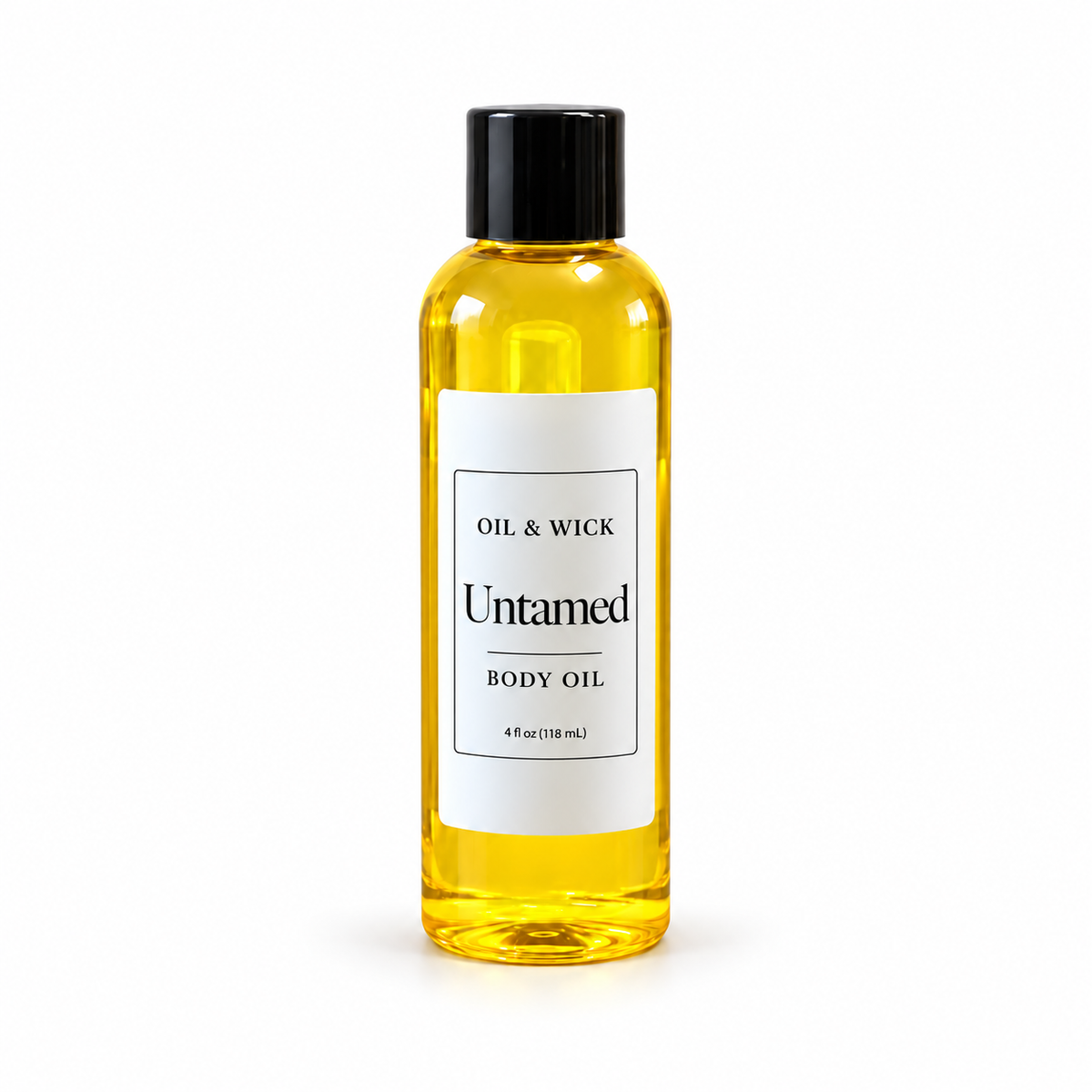 Untamed body oil — product photo