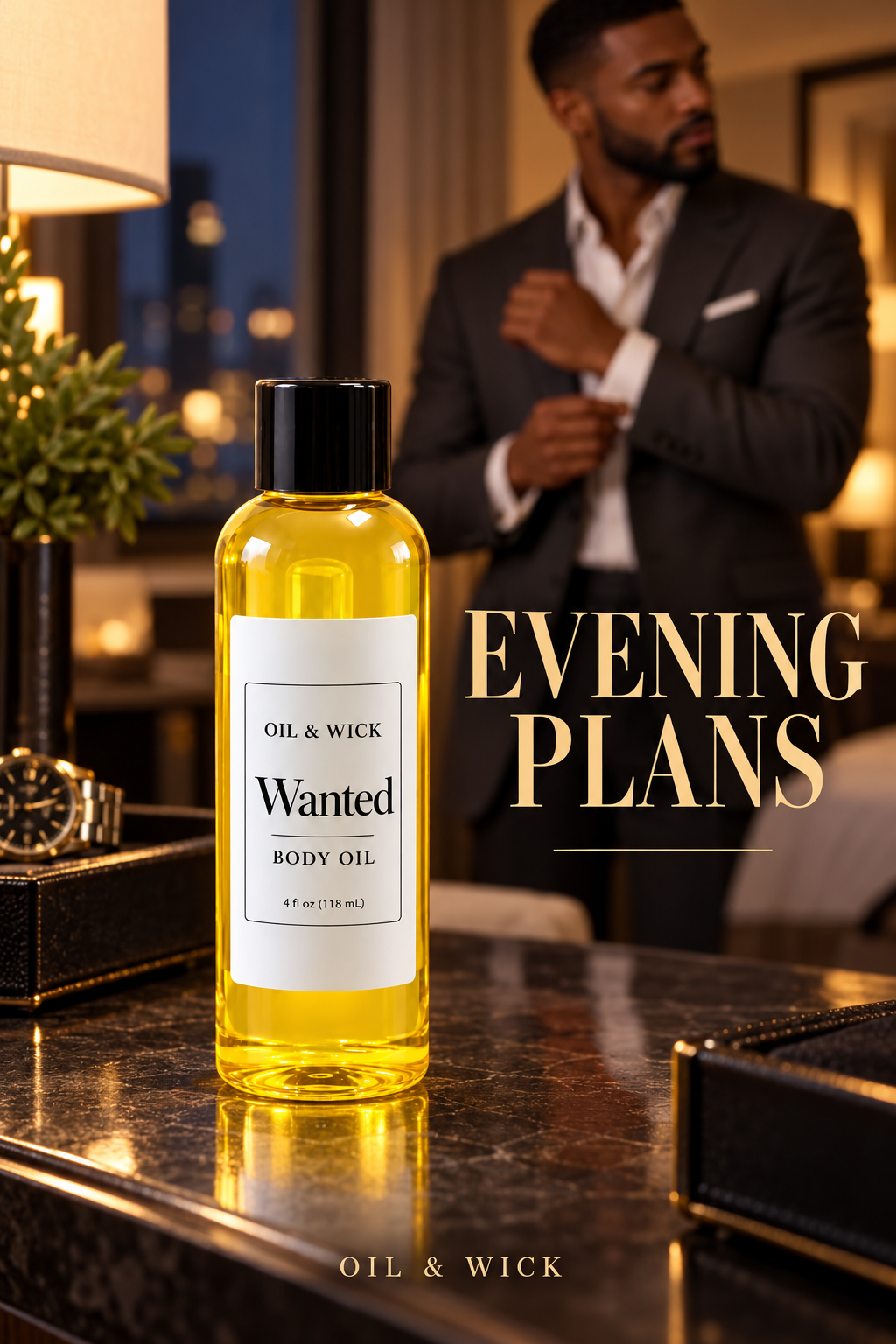 Wanted body oil — occasion inspiration