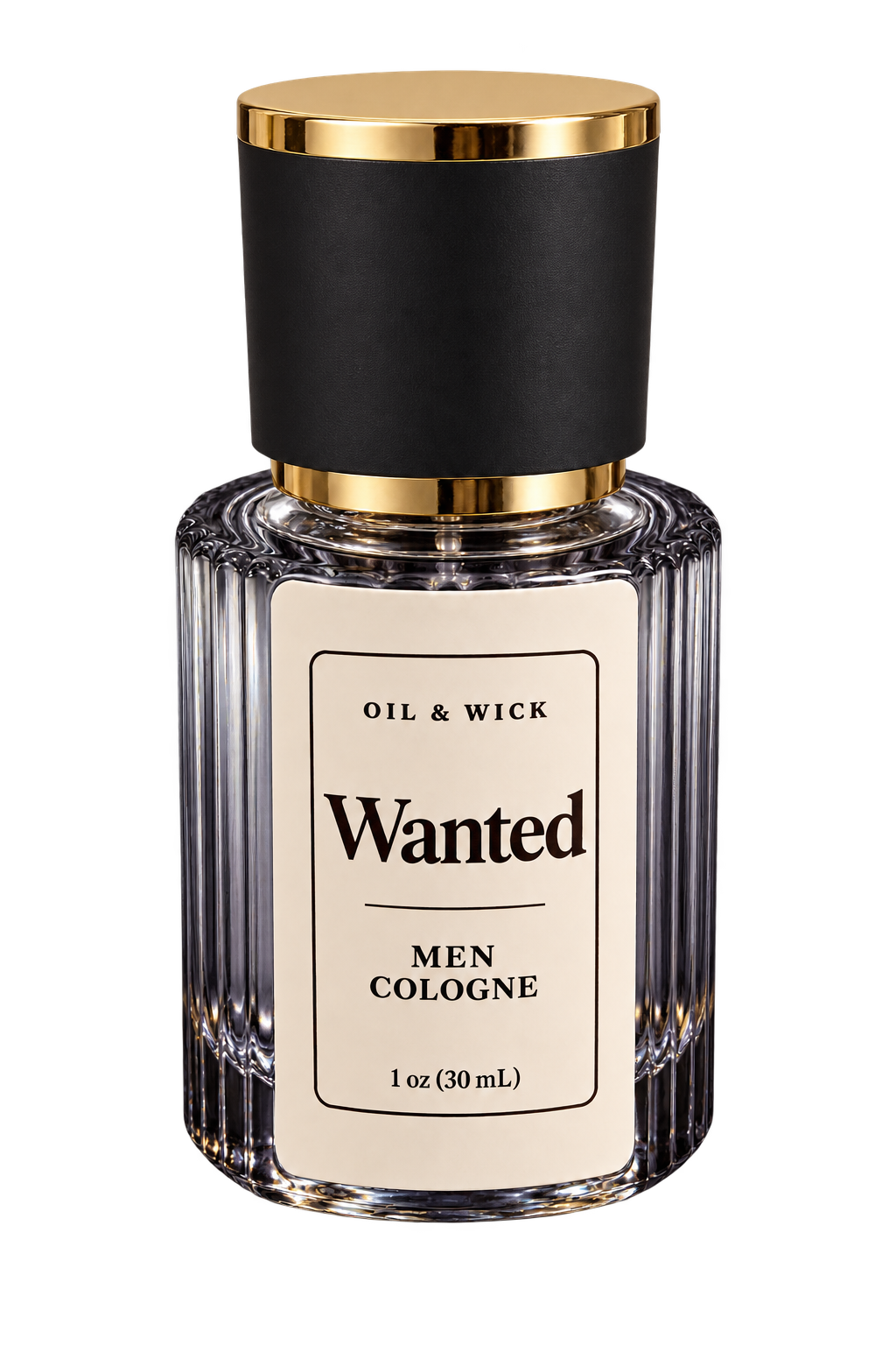 Oil & Wick Wanted Noble men's cologne, 1 oz (30 mL)