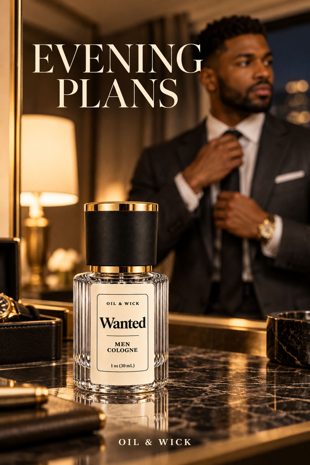 Oil & Wick Wanted fragrance occasion inspiration